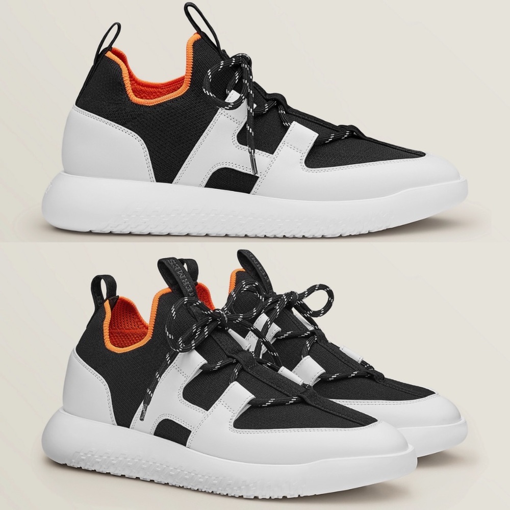 Hermes duel sneakers men size 10